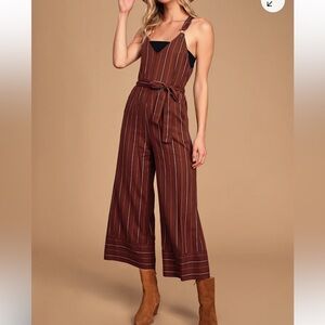 Billabong Women’s Bella Day Jumpsuit Overalls Size M